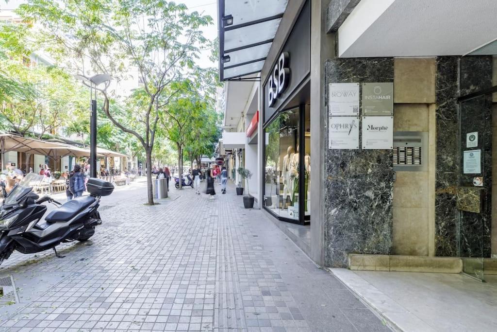 Ag.Sofias Pedestrian Area Luxury Ap. & Big Balcony Apartment เทสซาโลนิกิ ภายนอก รูปภาพ